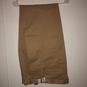 Brooks Brothers Dark Tan Khakis, 34x32, NEW